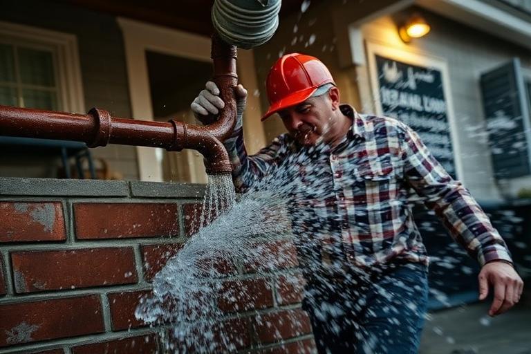 Emergency Pipe Repair - Total Plumbing Pros project in NC